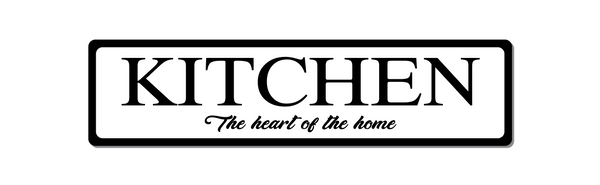 Metal Kitchen Sign - The Heart Of The Home - VWPrintCo